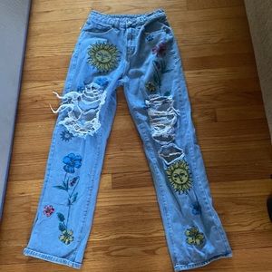 Shein jeans, size 2